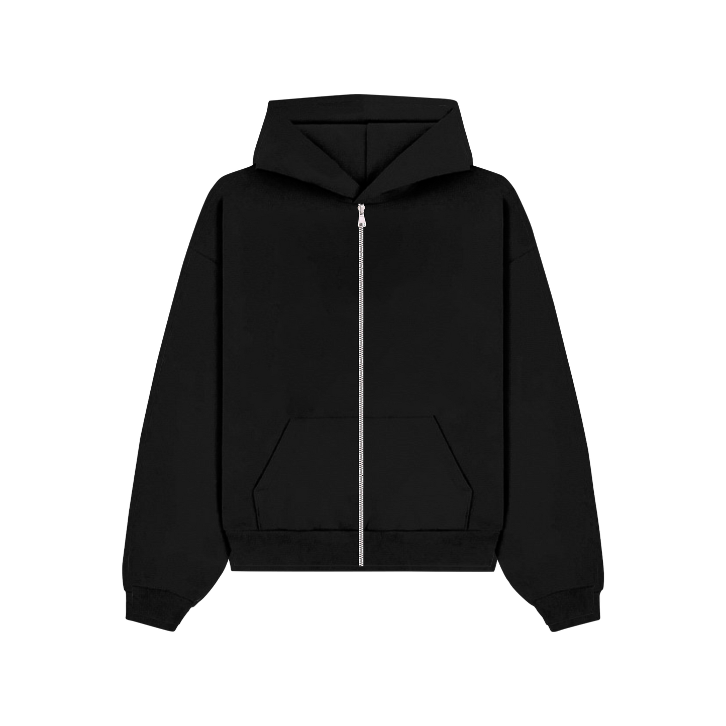 Heavyweight Zip-Up Hoodie Mockup
